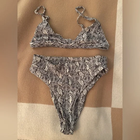Ark Swim Snakeskin Bikini Set - Picture 3 of 4